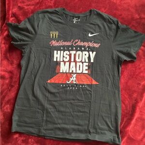 Nike Black National Champions Tee